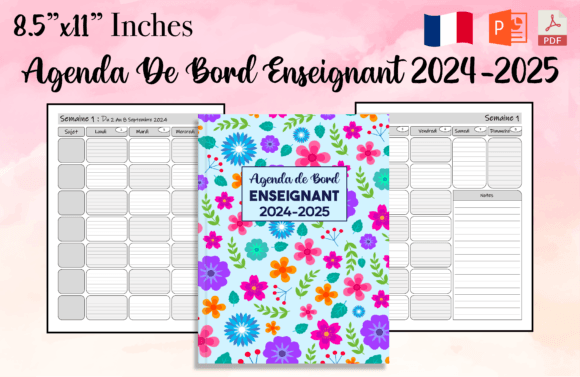 Agenda De Bord Enseignant 2024-2025