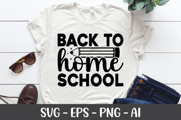 Back To Home School SVG: A Versatile Design for Crafting and Custom Projects