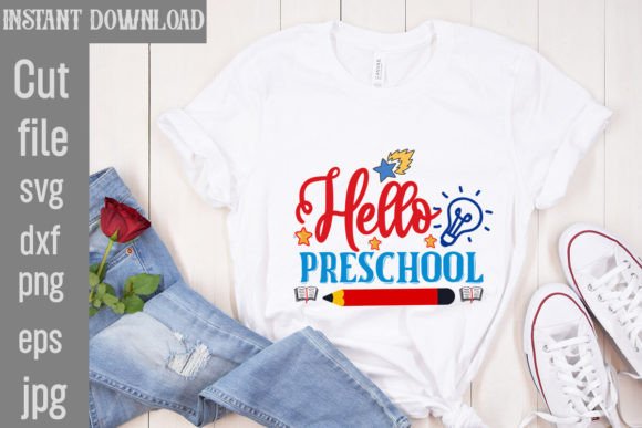 Hello Preschool SVG Cut File: A Versatile Tool for Creative Projects