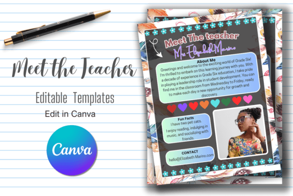 Meet the Teacher Template