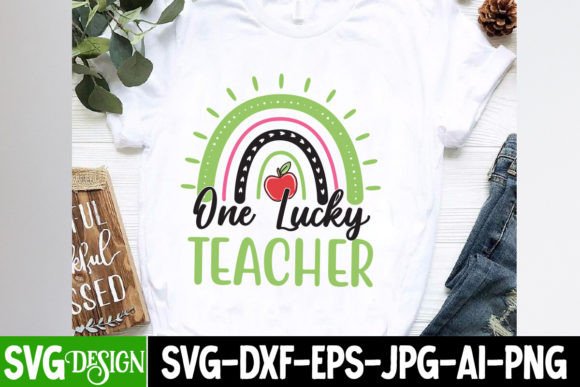 One Lucky Teacher SVG Cut File: A Creative Resource for Educators and Designers