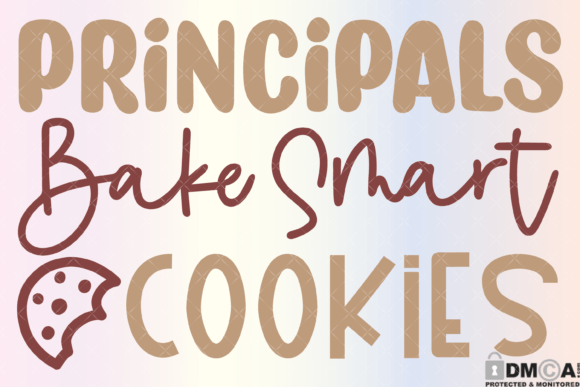 Principals Bake Smart Cookies SVG PNG: A Versatile Digital Asset for Creative Projects