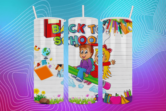 school elements 20 oz skinny tumbler png