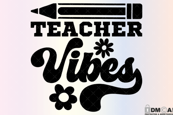 Teacher Vibes Svg PNG: A Creative Resource for Educators and Designers